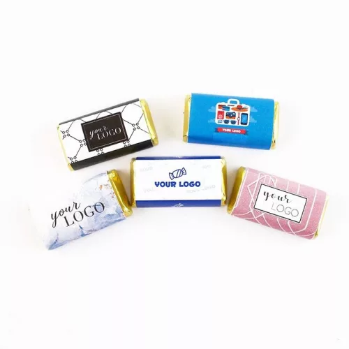 Mini téglalap reklámcsoki - 5gr