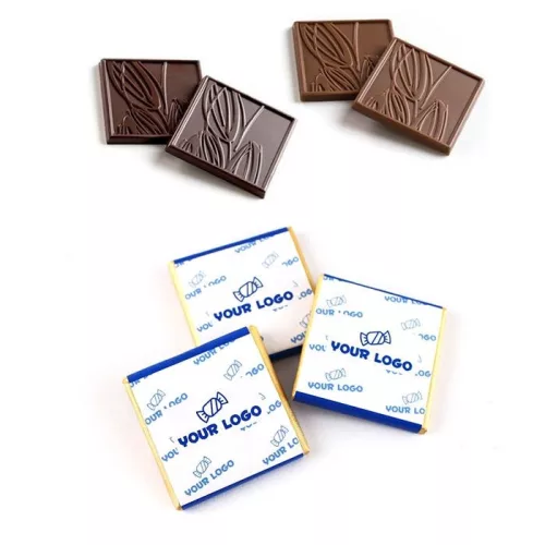 Belga prémium négyzet reklámcsoki - 5gr