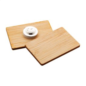 BooBadge bambusz kitűző