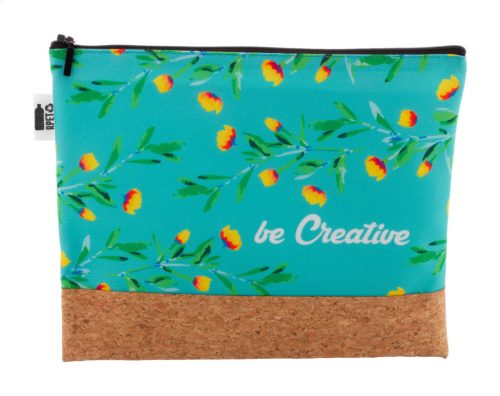CreaBeauty Cork L RPET egyediesíthető kozmetikai táska