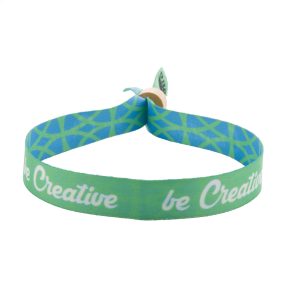 SuboWrist Eco egyediesíthető RPET fesztivál karszalag