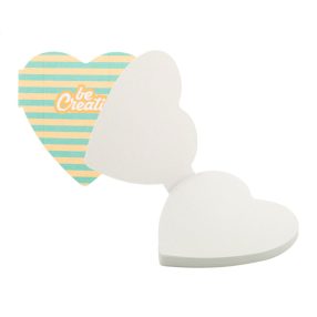   CreaStick Seed Heart egyediesíthető öntapadós jegyzettömb