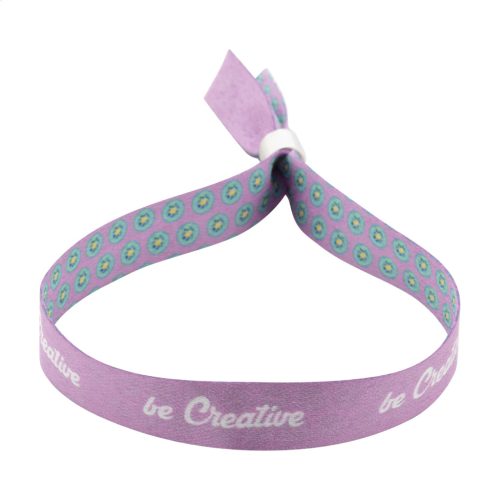 SuboWrist Alloy egyedi RPET fesztivál karkötő