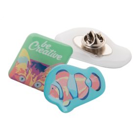 EpoBadge Midi egyedi epoxy kitűző