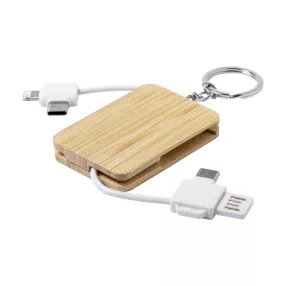 Edulis kulcstartó USB töltőkábellel