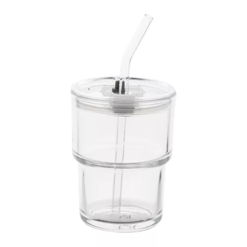 Glassip üveg utazópohár