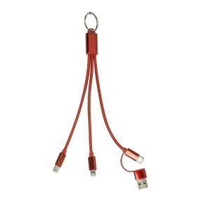 Rafob kulcstartós USB töltőkábel