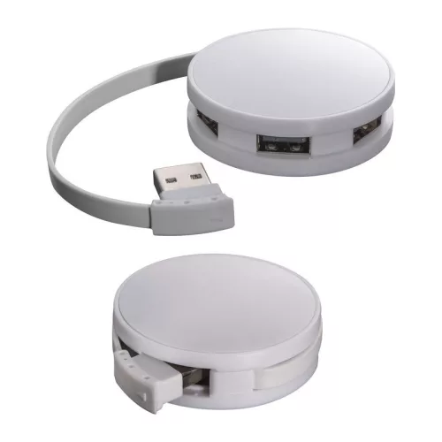 Négy bemenetes műanyag USB elosztó
