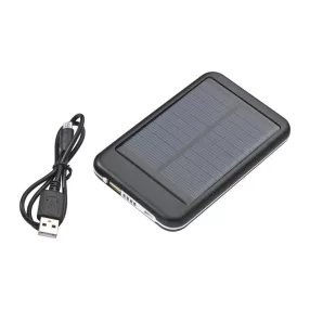 4000 mAh napelemes powerbank 