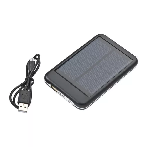 4000 mAh napelemes powerbank 