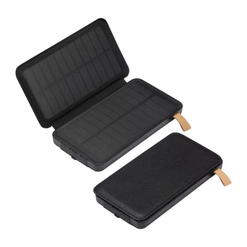 8000 mAh napelemes powerbank 