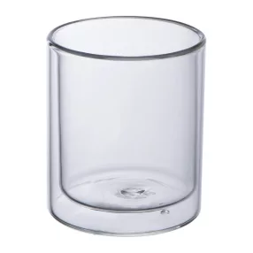 Duplafalú üvegpohár, 200ml