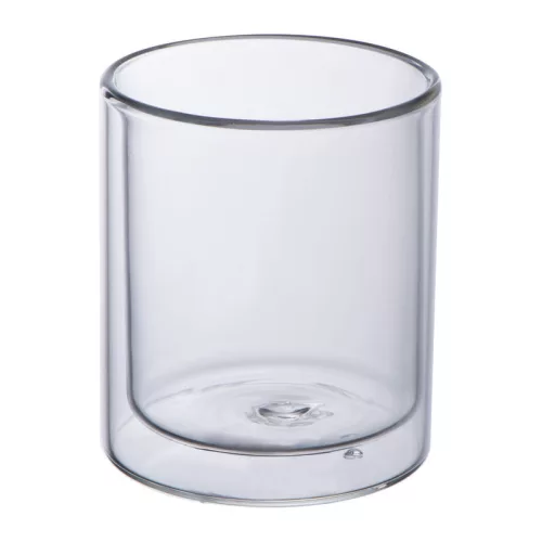 Duplafalú üvegpohár, 200ml