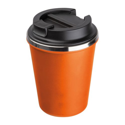 Duplafalú acél termoszbögre, 350ml