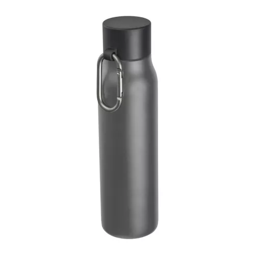 Vákuumszigetelt termosz karabinerrel, 600 ml