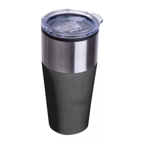 Termoszbögre műanyag belsővel, 600 ml
