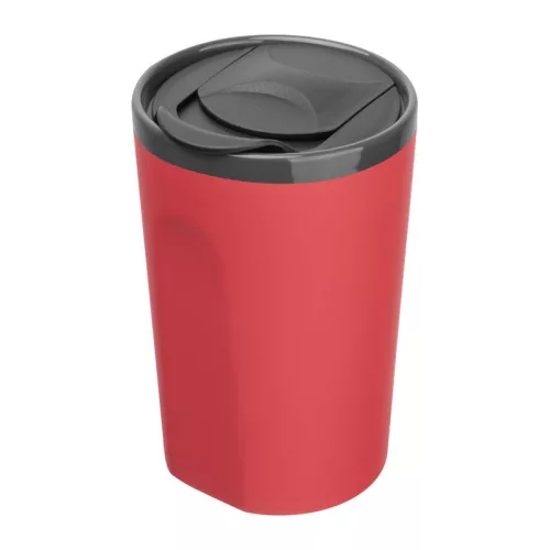 Gumírozott kerámia utazó pohár, 400 ml