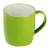 Porcelán bögre színes külsővel, 300 ml