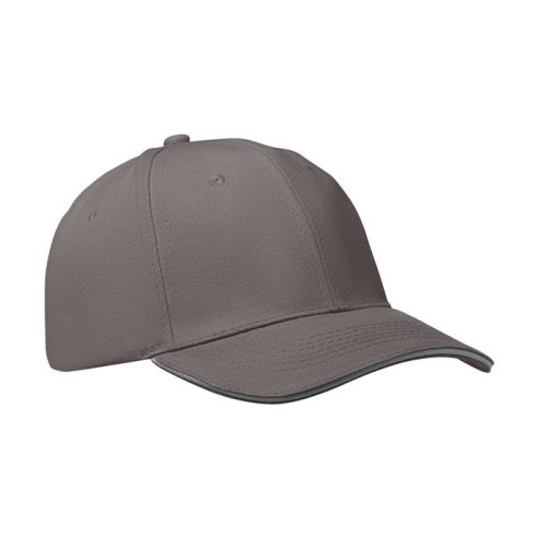 6 panel baseball sapka 260g/m²