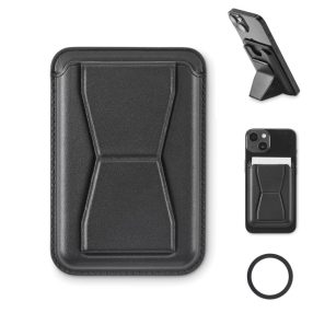 Mágneses PU kártyatartó