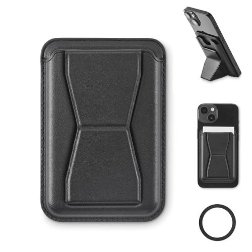 Mágneses PU kártyatartó