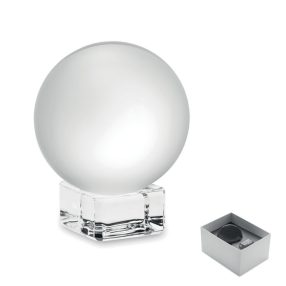 Gömb üveg díj/emlékplakett