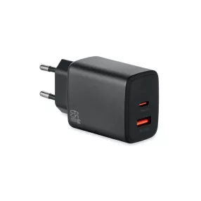 EU 2 pólusú fali adapter/töltő