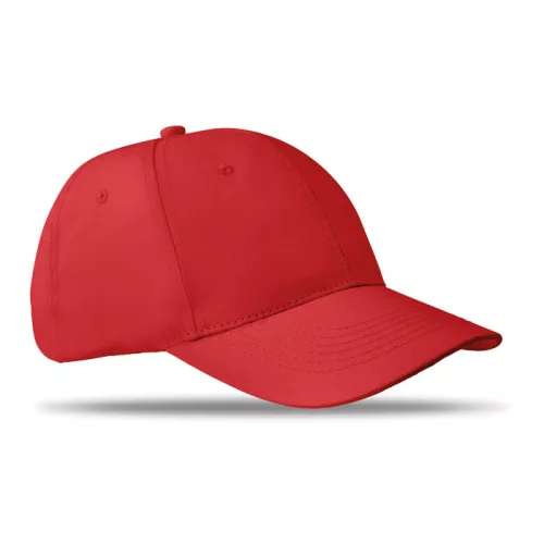 6 panel baseball sapka 160g/m²