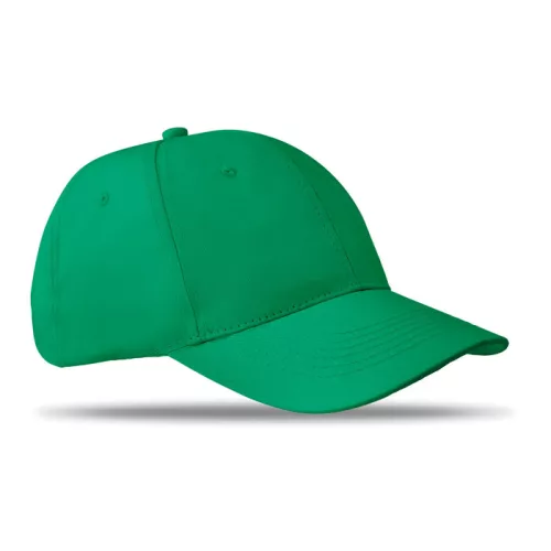 6 panel baseball sapka 160g/m²