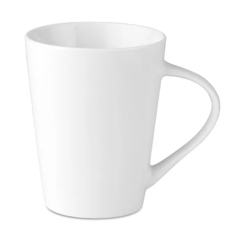 Kúpos porcelán bögre, 250 ml