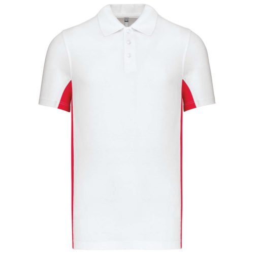 Kariban KA232 FLAG - SHORT-SLEEVED TWO-TONE POLO SHIRT L