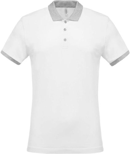 Kariban KA258 MEN'S TWO-TONE PIQUÉ POLO SHIRT 4XL