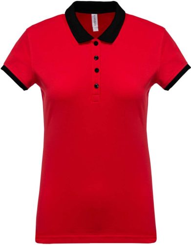 Kariban KA259 LADIES’ TWO-TONE PIQUÉ POLO SHIRT XS