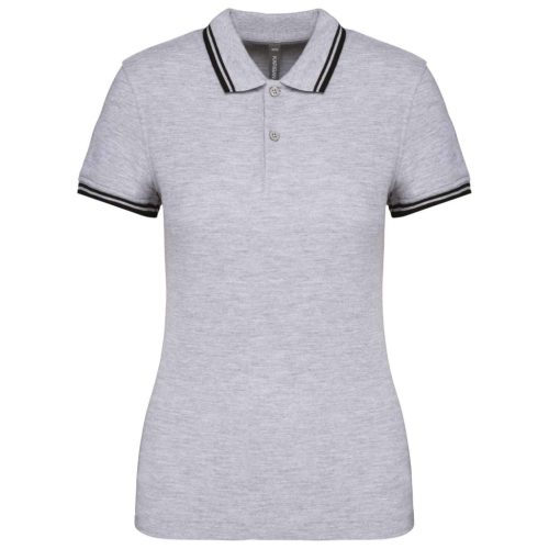 Kariban KA273 LADIE'S 2 STRIPED SHORT SLEEVED POLOSHIRT M