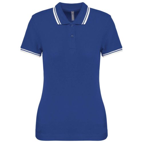 Kariban KA273 LADIE'S 2 STRIPED SHORT SLEEVED POLOSHIRT M