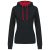 Kariban KA465 LADIES’ CONTRAST HOODED SWEATSHIRT L