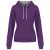 Kariban KA465 LADIES’ CONTRAST HOODED SWEATSHIRT 2XL