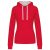 Kariban KA465 LADIES’ CONTRAST HOODED SWEATSHIRT 2XL