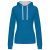 Kariban KA465 LADIES’ CONTRAST HOODED SWEATSHIRT L