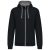Kariban KA466 MEN'S CONTRAST HOODED FULL ZIP SWEATSHIRT L