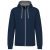 Kariban KA466 MEN'S CONTRAST HOODED FULL ZIP SWEATSHIRT XL