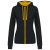 Kariban KA467 LADIES’ CONTRAST HOODED FULL ZIP SWEATSHIRT L