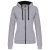 Kariban KA467 LADIES’ CONTRAST HOODED FULL ZIP SWEATSHIRT 2XL