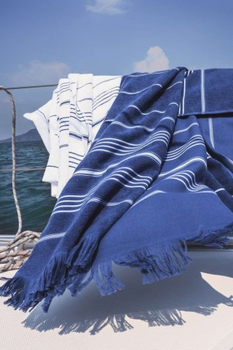 Olima OL1000 OLIMA STRIPED BEACH&SPA PESHTEMAL TOWEL 90X170