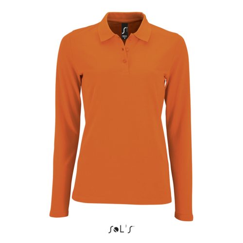 SOL'S SO02083 SOL'S PERFECT LSL WOMEN - LONG-SLEEVE PIQUÉ POLO SHIRT L