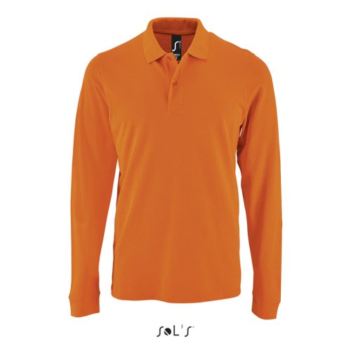 SOL'S SO02087 SOL'S PERFECT LSL MEN - LONG-SLEEVE PIQUÉ POLO SHIRT S