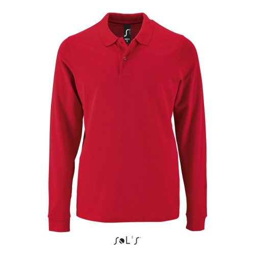 SOL'S SO02087 SOL'S PERFECT LSL MEN - LONG-SLEEVE PIQUÉ POLO SHIRT L